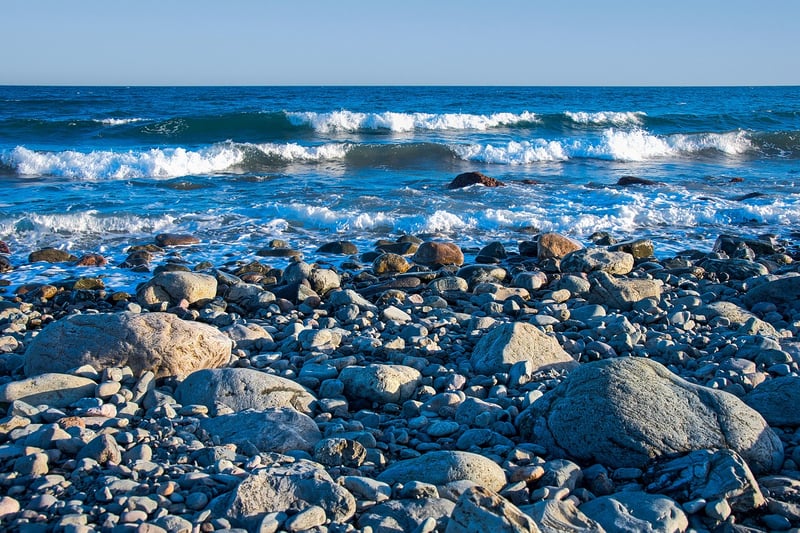 Mediterranean Sea Coast Landscape